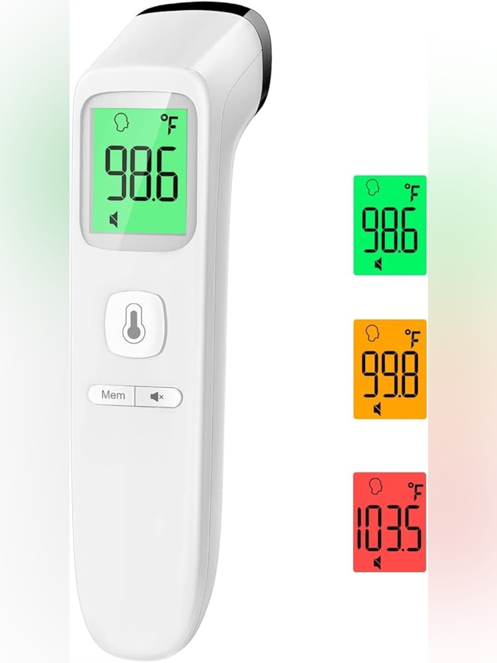 No-Touch Thermometer for Adults and Kids, Accurate Digital Baby Thermometer
1s F